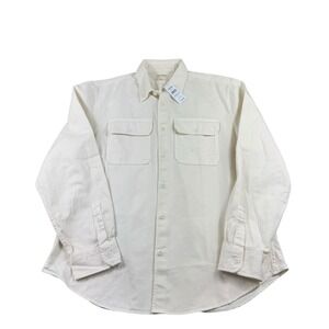 Todd Snyder Two Pocket Utility L/S Heavy Cotton Mens Button Front Size XL NWT